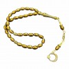 Чотки Gold Hematit Tasbih 33 бусини Золотисті