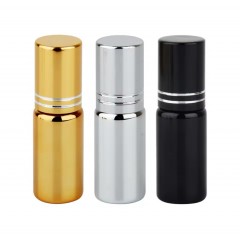 Флакони 3 Шт (Black, Gold, Silver) для масляних парфумів Lux 5 мл