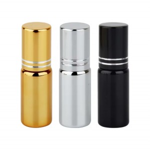 Флакони 3 Шт (Black, Gold, Silver) для масляних парфумів Lux 5 мл