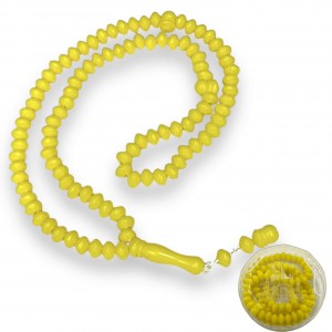 Чотки Kokulu Tasbih 99 бусини Жовтий