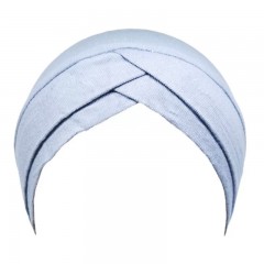 Боне (шапочка) з підвійним нахлестом Ikili Capraz Bone Maradi Сірий