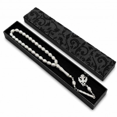 Чотки металеві Tasbih 33 бусини (3467) Сріблястий Чотки металеві Tasbih 33 бусини (3467) Сріблястий