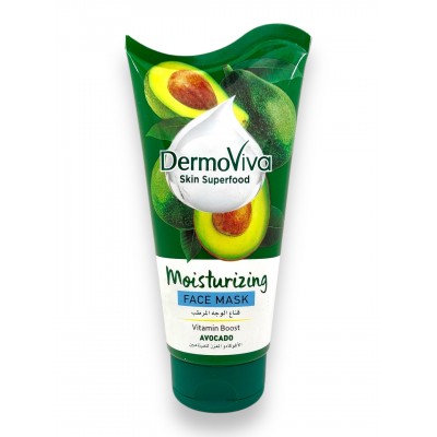 Маска для обличчя Face mask Dabur Vatika DermoViva Avocado Moisturizing з Авокадо Зволожуючий 150 мл