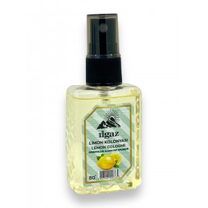 Колонья (одеколон, антисептик, лосьйон) для рук Ilgaz Лемон Lemon Eau De Cologne spray 50 мл
