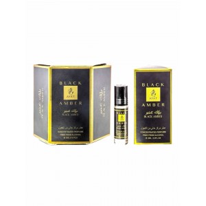 Масляний парфум Black Amber Ayat Perfumes 6 мл Унісекс