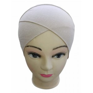 Боне (шапочка) з одним нахлестом Capraz Baglamali Bone Maradi Бежевий Боне (шапочка) з одним нахлестом Capraz Baglamali Bone Maradi Бежевий