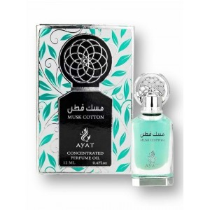 Масляний парфум Musk Cotton від Ayat Perfumes 12 мл Унісекс Масляний парфум Musk Cotton від Ayat Perfumes 12 мл Унісекс