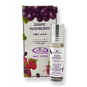 Масляний парфум Grape Raspberry виноград та малина Al Rehab 6 мл Для жінок