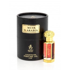 Musk d'Arabia 12 ml Масляний Парфум Ayat perfumes Tola Collection Унісекс