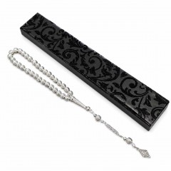 Чотки металеві Tasbih 33 бусини (3620) Сріблястий