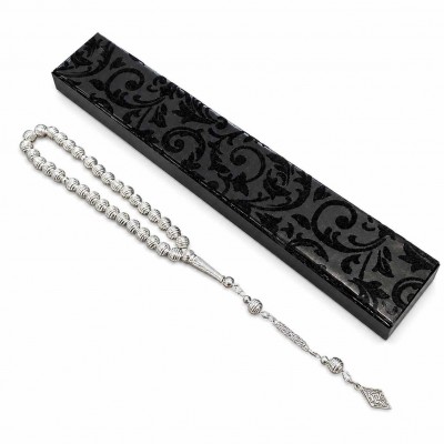 Чотки металеві Tasbih 33 бусини (3620) Сріблястий