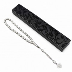 Чотки металеві Tasbih 33 бусини (3621) Сріблястий