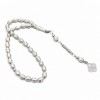 Чотки металеві Tasbih 33 бусини (3621) Сріблястий