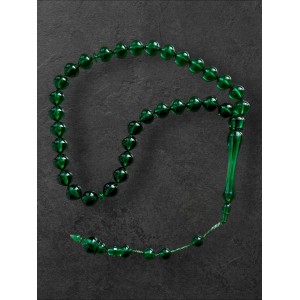 Чотки Classic Plastic Tasbih 33 бусини Зелений