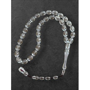 Чотки Classic Plastic Tasbih 33 бусини Прозорий