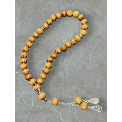 Чотки Дерев'яні 33 бусини Tasbih 10 мм