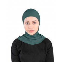 Підхіджабник Жіночий головний убір One Size Buyuk Hijab Bone Ecardin ST224 Смарагдовий