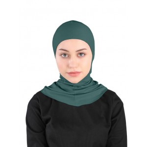 Підхіджабник Жіночий головний убір One Size Buyuk Hijab Bone Ecardin ST224 Смарагдовий Підхіджабник Жіночий головний убір One Size Buyuk Hijab Bone Ecardin ST224 Смарагдовий