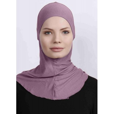 Підхіджабник Жіночий головний убір One Size Buyuk Hijab Bone Ecardin ST224 Пильна троянда