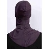 Підхіджабник Жіночий головний убір One Size Buyuk Hijab Bone Ecardin ST224 Сливовий