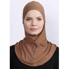 Підхіджабник Жіночий головний убір One Size Buyuk Hijab Bone Ecardin ST224 Золотистий