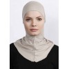 Підхіджабник Жіночий головний убір One Size Buyuk Hijab Bone Ecardin ST224 Візоновий