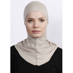 Підхіджабник Жіночий головний убір One Size Buyuk Hijab Bone Ecardin ST224 Візоновий
