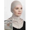 Підхіджабник Жіночий головний убір One Size Buyuk Hijab Bone Ecardin ST224 Візоновий