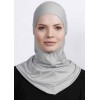 Підхіджабник Жіночий головний убір One Size Buyuk Hijab Bone Ecardin ST224 Сірий