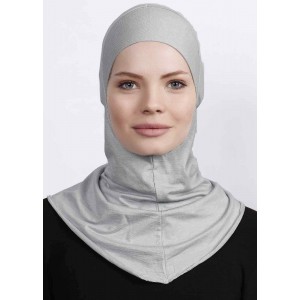 Підхіджабник Жіночий головний убір One Size Buyuk Hijab Bone Ecardin ST224 Сірий