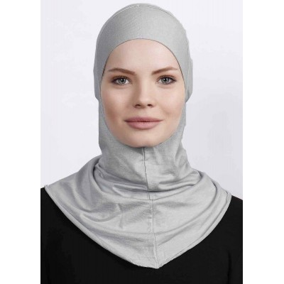Підхіджабник Жіночий головний убір One Size Buyuk Hijab Bone Ecardin ST224 Сірий