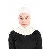 Підхіджабник Жіночий головний убір One Size Buyuk Hijab Bone Ecardin ST224 Кремовий