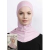 Підхіджабник Ecardin Climafit Hijab Bone з сіткою, дихаючий, One Size, Пильна троянда