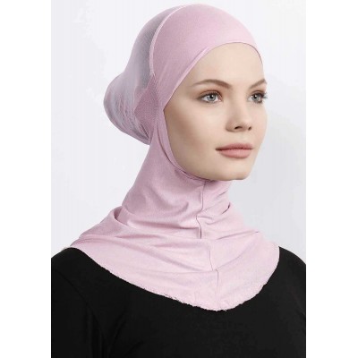 Підхіджабник Ecardin Climafit Hijab Bone з сіткою, дихаючий, One Size, Пильна троянда