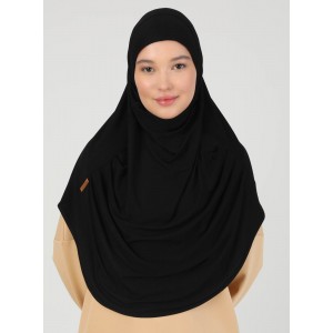 Хіджаб готовий цільний Tesettur Turban Ecardin ST406 One Size Чорний Хіджаб готовий цільний Tesettur Turban Ecardin ST406 One Size Чорний