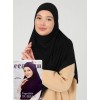 Хіджаб готовий цільний Tesettur Turban Ecardin ST406 One Size Чорний