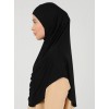 Хіджаб готовий цільний Tesettur Turban Ecardin ST406 One Size Чорний