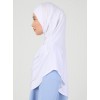 Хіджаб готовий цільний Tesettur Turban Ecardin ST406 One Size Білий