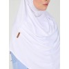 Хіджаб готовий цільний Tesettur Turban Ecardin ST406 One Size Білий