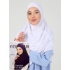 Хіджаб готовий цільний Tesettur Turban Ecardin ST406 One Size Білий