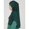 Хіджаб готовий цільний Tesettur Turban Ecardin ST406 One Size Смарагдовий