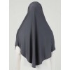 Хіджаб готовий цільний Tesettur Turban Ecardin ST406 One Size Темно-сірий
