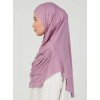 Хіджаб готовий цільний Tesettur Turban Ecardin ST406 One Size Бузковий