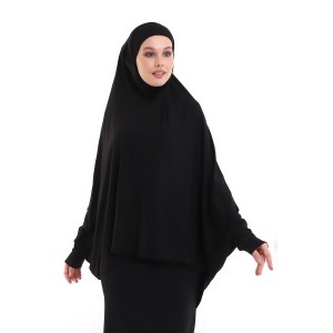 Хіджаб-хімар Maradi Viscon Kollu Pratik Malezya Model Чорний Хіджаб-хімар Maradi Viscon Kollu Pratik Malezya Model Чорний