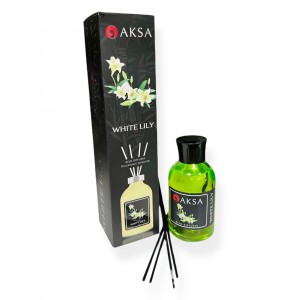 Аромадифузор White lily/Біла лілія Aksa Esans 100 мл Аромадифузор White lily/Біла лілія Aksa Esans 100 мл