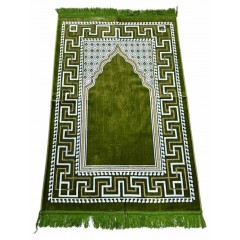 Килимок для молитви Islamoglu Seccade Sajda Zellige — Східний візерунок, 70x110 см Зелений