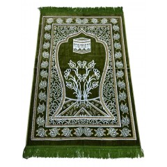 Килимок для намазу Islamoglu Seccade Sajda Kaaba Зелений