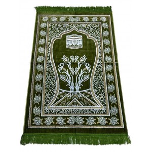 Килимок для намазу Islamoglu Seccade Sajda Kaaba Зелений