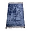 Килимок для намазу Oldhofer Velvet Sajda 80×120 см, Сіро-синій
