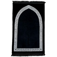Молитовний килимок Намазлик Classic Mihrab 70×110 см Чорний